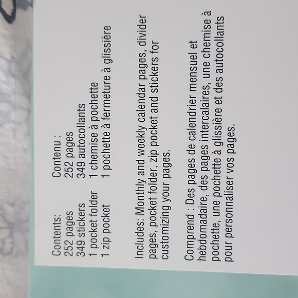 Recollections Budget Spiral Planner Undated  New Unused - Picture 11 of 13